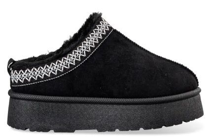 Miss NV Γυναικεία Ugg Μποτάκια S41-20480-34 Μαύρο