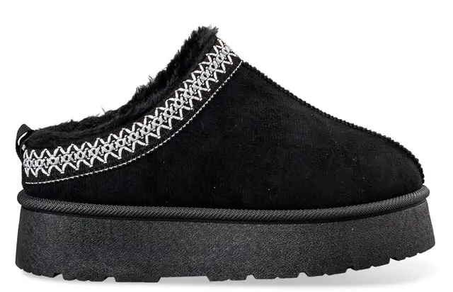 Miss NV Γυναικεία Ugg Μποτάκια S41-20480-34 Μαύρο