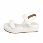 Miss NV Γυναικεία Flatforms V21-15287-33 Λευκό