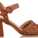 Miss Nv Γυναικεία πέδιλα block heels V84-3176-28 Ταμπά 