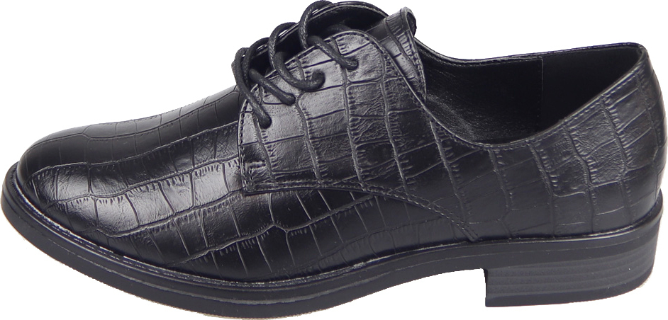 Miss Nv Γυναικεία Oxfords v63-14035-34 Black Croco