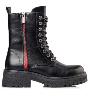 Envie Γυναικείο Αρβυλάκι Combat V49-16235-34 Μαύρο