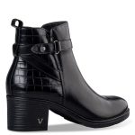 Miss NV Womens Γυναικεία Μποτάκια V63-18148-34 Μαύρο