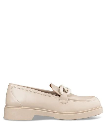 Envie Γυναικείο Δερμάτινο Loafer E02-19021-36 Μπεζ