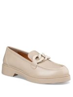 Envie Γυναικείο Δερμάτινο Loafer E02-19021-36 Μπεζ