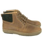Nice step ανδρικό δερμάτινο μποτάκι 711  brown