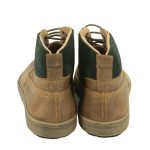 Nice step ανδρικό δερμάτινο μποτάκι 711 brown