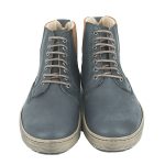 Nice step ανδρικό δερμάτινο μποτάκι 711 black