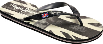 Pepe Jeans Ανδρική Σαγιονάρα  pms70086 999 Hawi Banner Μαύρο