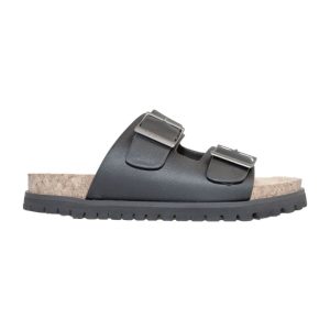 Pepe Jeans Mens Slippers PMS90097-999 Smart Cork Urban Black
