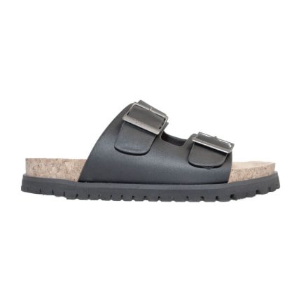 Pepe Jeans Mens Slippers PMS90097-999 Smart Cork Urban Black