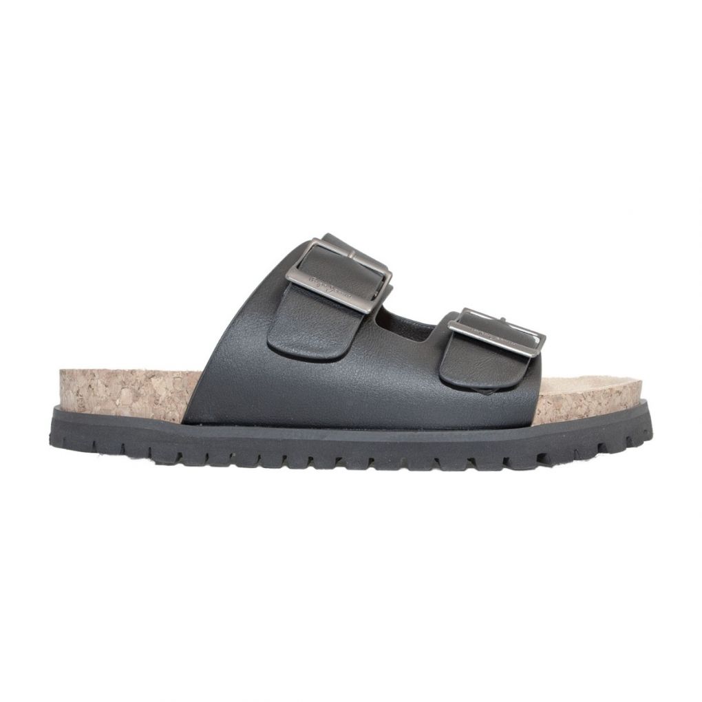 Pepe Jeans Mens Slippers PMS90097-999 Smart Cork Urban Black Pepe Jeans Mens Slippers PMS90097-999 Smart Cork Urban Black