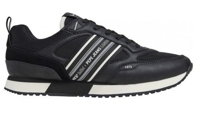 Pepe Jeans Ανδρικό Sneaker Dublin Young  PMS40014-999  Μαύρο