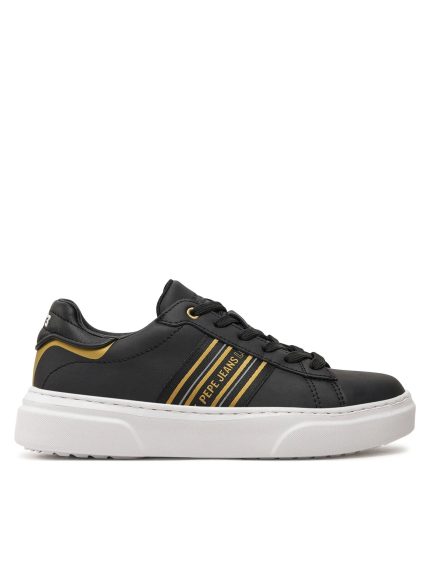 Pepe Jeans Γυναικείο Sneaker Eaton City W PLS00020 999 Μαύρο