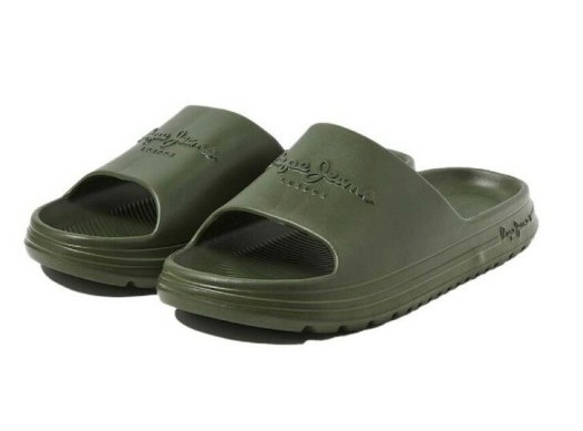 Pepe Jeans Ανδρική Παντόφλα Pms70119 765 Χακί Πράσινο
