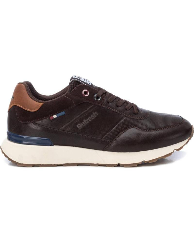 Refresh Ανδρικό Sneaker 172298 Καφέ