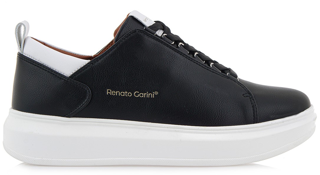 Renato Garini Ανδρικά Sneaker Q57007123I75 Μαύρο Renato Garini Ανδρικά Sneaker Q57007123I75 Μαύρο