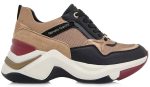 Renato Garini Γυναικεία Sneaker R119R618370I ΜΑΥΡΟ ΚΑΜΗΛΟ ΠΟΛΥΧΡΩΜΟ