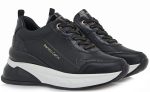 Renato Garini Γυναικεία Sneaker R119R6653J79 Μαύρο Κροκο Βερνι