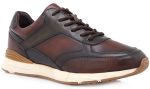 Renato Garini Ανδρικά Δερμάτινα Sneaker R515W931299F 15W-931 Καφέ Πολύχρωμο Δέρμα