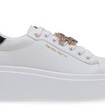 Renato Garini Γυναικέια Sneakers S119R7563I61 19R-756 Λευκό Μαύρο Χρυσό
