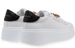 Renato Garini Γυναικέια Sneakers S119R7563I61 19R-756 Λευκό Μαύρο Χρυσό