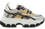 Renato Garini Γυναικεία Sneakers T119R29537F1 19R-295 Λευκό Πλατίνα Ασημί