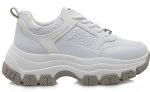 Renato Garini Γυναικεία Sneakers T119R49336F7 19R-493 ΛΕΥΚΟ ΣΤΑΜΠΑ ΛΕΥΚΟ ΒΕΡΝΙ