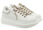 Renato Garini Γυναικεία Sneakers T119R53223F8 19R-532 Λευκό Χρυσό Στρας