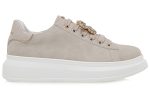 Renato Garini Γυναικεία Sneakers T119R70620A7 19R-706 OFF WHITE ΠΛΑΤΙΝΑ ΣΤΑΜΠΑ
