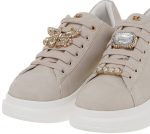 Renato Garini Γυναικεία Sneakers T119R70620A7 19R-706 OFF WHITE ΠΛΑΤΙΝΑ ΣΤΑΜΠΑ