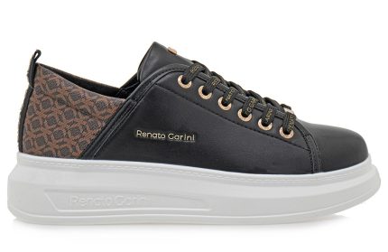 Renato Garini Γυναικεία Sneakers T119R9522K72 19R-952 Μαύρο Καφέ