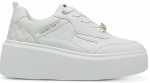 Renato Garini Γυναικεία Sneakers U119R530308E 19R-530 Λευκό Πλατίνα Στάμπα
