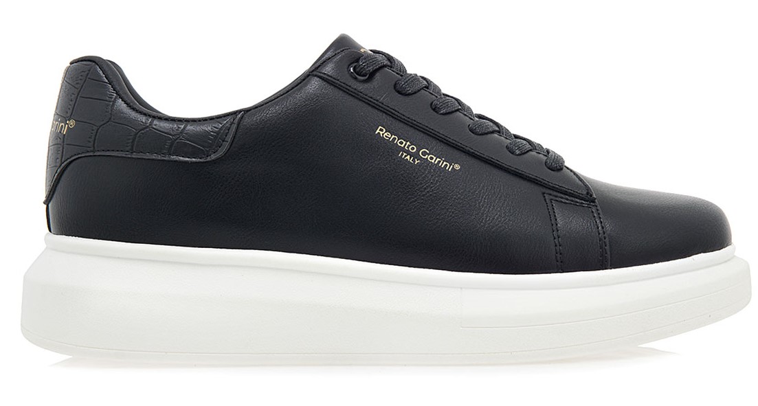 Renato Garini Ανδρικό Sneaker P5700724312J 700-724 Μαύρο Renato Garini Ανδρικό Sneaker P5700724312J 700-724 Μαύρο