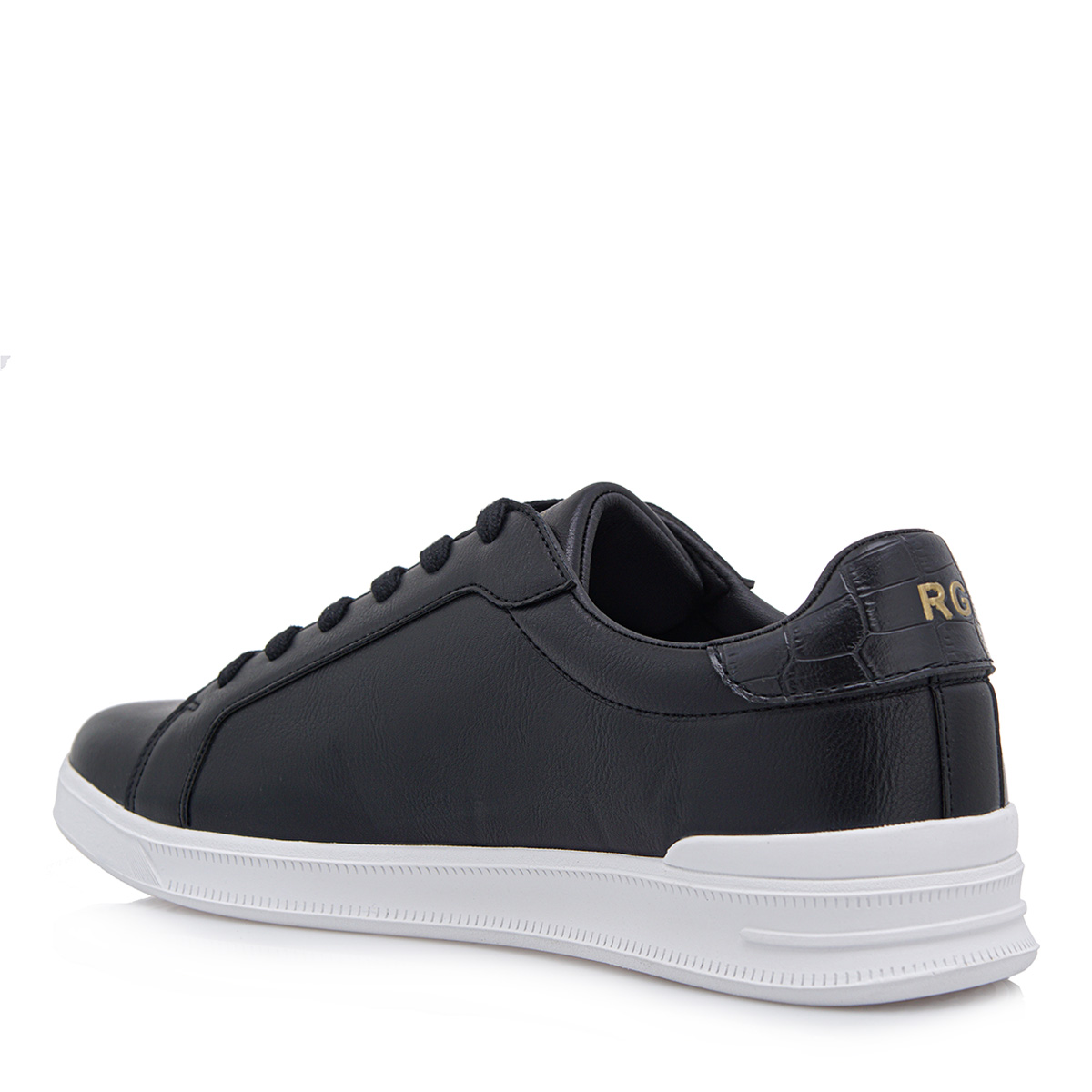 Renato Garini Ανδρικό Sneaker R5700037112J Μαύρο Κροκό