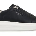 Renato Garini Ανδρικά Sneaker S570071032A4 MARCELLO 700-710 Μαύρο Πάγος Ναμπούκ