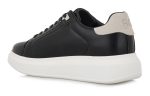 Renato Garini Ανδρικά Sneaker S570071032A4 MARCELLO 700-710 Μαύρο Πάγος Ναμπούκ