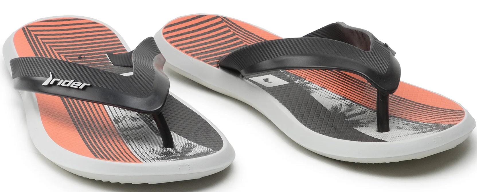 Rider Ανδρική Σαγιονάρα R1 Energy Thong Ad 11820 Λευκό/Μαύρο/Πορτοκαλί 22501