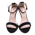 Sarigiannis γυναικεια πεδιλα 78 black suede