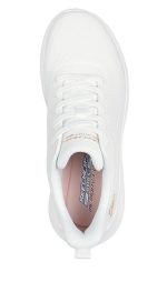 Skechers Γυναικεία Αθλητικά BOBS Sport Squad Waves – Still Wading 117483 Λευκό