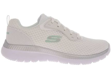 Skechers Γυναικείο Αθλητικό Mesh Lase Up  Memory Foam 12606 Λευκό
