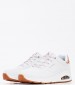 Skechers Γυναικεία Sneakers Uno SHIMMER AWAY 155196 Λευκό