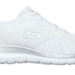 Skechers Γυναικείο Αθλητικό Engineered Mesh Lace-Up 12607 Λευκό