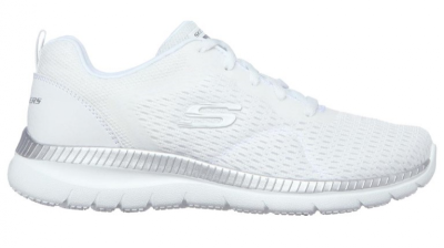 Skechers Γυναικείο Αθλητικό Engineered Mesh Lace-Up 12607 Λευκό