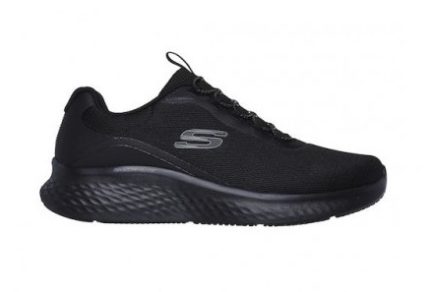 Skechers Aνδρικό Αθλητικό Mesh Stretch Lace Slip-On W/ Air-Cooled Memory Foam 232599 Μαύρο