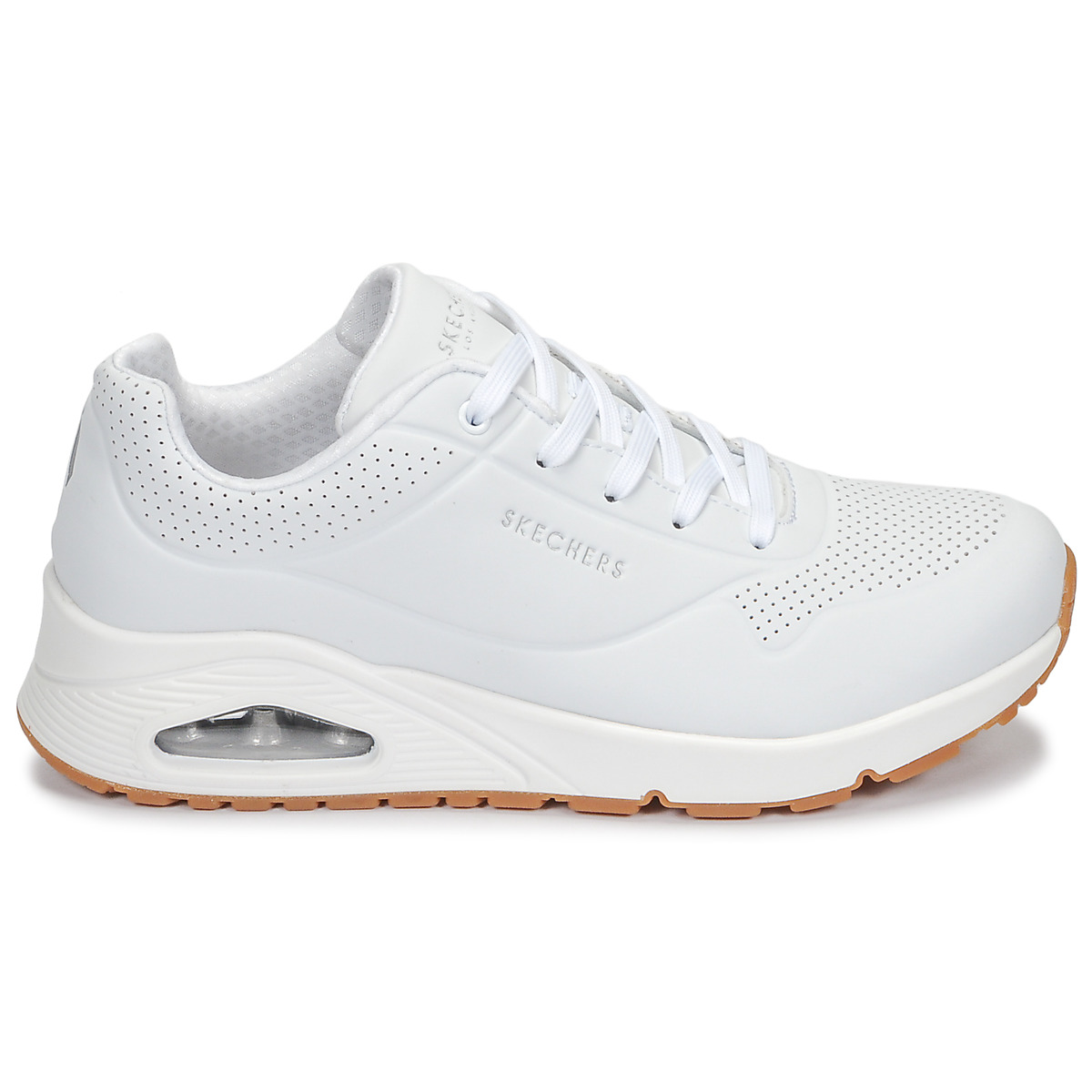 Skechers Γυναικείο Sneaker Uno Stand On Air 73690 Λευκό
