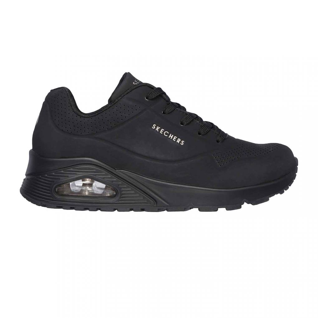 Skechers Γυναικείο Sneaker Uno Stand On Air 73690 Μαύρο