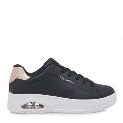 Skechers Γυναικείο Ανατομικό Sneaker UNO COURT - COURTRD AIR 177700 Μαύρο