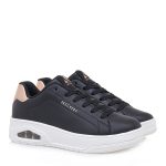 Skechers Γυναικείο Ανατομικό Sneaker UNO COURT - COURTRD AIR 177700 Μαύρο