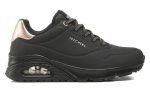 Skechers Γυναικεία Sneakers UNO SHIMMER AWAY 155196 Μαύρο